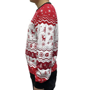 Pulls de <span class=keywords><strong>Noël</strong></span> moches pour femmes, vente en gros d'usine, pulls tricotés pour les fêtes de famille - Product Image 3