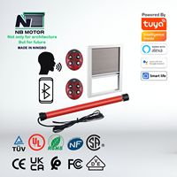 Motor NB Reroad Electric DC 12V 24V Motor de persiana enrollable tubular moderno para toldo de hotel/pantalla/cortina carga máxima 3000kg