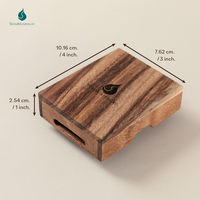 Puzzle en bois coulissant Coucher de soleil, artisanat thaïlandais, Klotski, niveau intermédiaire-avancé, casse-tête éducatif, logique stratégique
