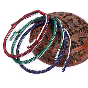 Amitié Fil À La Main Chanceux Macramé <span class=keywords><strong>Tibétain</strong></span> Hommes Corde Tressée Réglable <span class=keywords><strong>Bracelet</strong></span> <span class=keywords><strong>Bracelet</strong></span> - Product Image 3