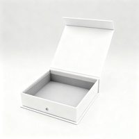 Boîte cadeau en carton rigide personnalisable, écologique, recyclable, avec fermeture magnétique, gaufrage, forme personnalisée, papier couché pour
