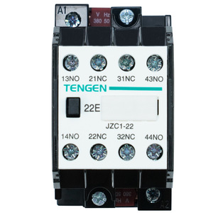 Tengen JZC1-22 Intermediate Relay 4NO 4NC 380V AC DC General Purpose <b>Miniature</b> High Power Electromagnetic Relay - Product Image 1