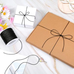 Cordón <span class=keywords><strong>de</strong></span> Macramé <span class=keywords><strong>de</strong></span> 0.8mm con Recubrimiento Negro <span class=keywords><strong>de</strong></span> 65m para Nudos Chinos, Pulseras, Collares, Campanas <span class=keywords><strong>de</strong></span> Viento, <span class=keywords><strong>Persianas</strong></span>, Joyería, Prendas y Zapatos - Product Image 3