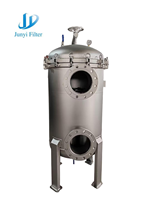 Filtre multi-sacs en acier inoxydable SS304 avec haute pression de 1,6 Mpa pour la filtration industrielle
