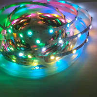 Huangtai ws2812b 5v dream colour led strip 2 ans de garantie rgb ws2812 rgbic adressable ws2812b led strip
