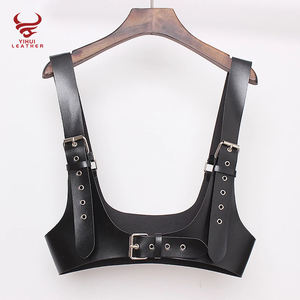 Nieuwe seksuele dames lederen korset riem milieuvriendelijk PU leer kuisheid mode korset riem - Product Image 1