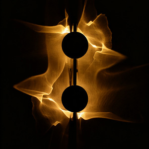 QiaoSheng Creative Ripple <b>Wall</b> Lamp Led Touch Control Minimalist <b>Bedside</b> <b>Light</b> Luxury High End Rotatable Design - Product Image 3