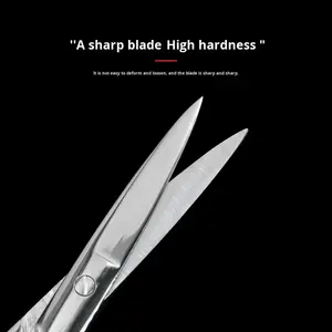 ステンレス鋼製外科用ストレート/カーブヘッド包帯ハサミ、看護師用医療用ガーゼ包帯ハサミ、縫合糸除去用 - Product Image 5