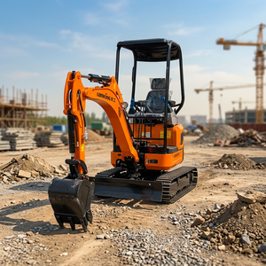 Suministro Directo de Fábrica: Mini Excavadora Hidráulica LG6016 G4 de 1.7 Toneladas con Orugas Retráctiles, Motor y Bomba - Product Image 1