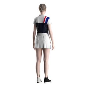 Polo de Golf para Mujer, Manga Corta, Diseño Color Block, Secado Rápido, Ropa Deportiva Ligera de Poliéster, Top Deportivo para Campo - Product Image 4