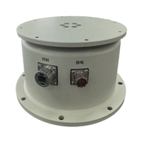 Rotateur radar à capacité de charge lourde, tête de rotation panoramique mono-axe 60 kg, positionneur de commande pour radar/caméra/antenne