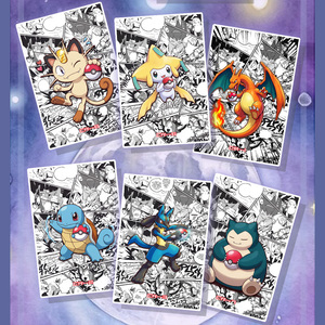 Offre Spéciale – Cartes Émaillées Pokémon Monde Fantastique Format A6 – <span class=keywords><strong>25</strong></span> Souvenirs Chinois Premium – Collection de Jouets et Cadeaux en Gros - Product Image 5
