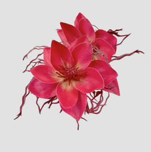 <span class=keywords><strong>Brighton</strong></span> Fleur Style Coréen Pinces À Cheveux Doux Arc Épingles À Cheveux pour Filles Avec Alliage Satin Ruban En Plastique et PC Matériel - Product Image 6