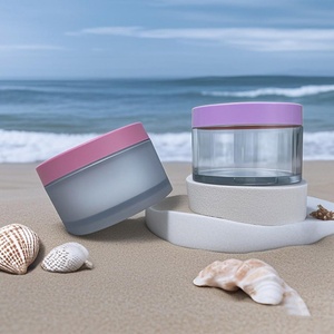 Wholesale Custom PET Empty 8oz 250g Body Butter Scrub <b>Jars</b> 8 oz Hair Wax Pomade <b>Jars</b> With Screw Lids Packaging <b>Plastic</b> <b>Jars</b> - Product Image 1