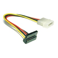 Cable de datos y alimentación SATA IDE multifuncional de 22 pines (7 + 15 pines) con cubierta de PVC para dispositivos de almacenamiento HDD de computadora
