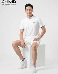 เสื้อโปโลผู้ชายดีไซน์ทันสมัย ระบายอากาศได้ดี แห้งเร็ว ผลิตจากวัสดุรีไซเคิล ยั่งยืน โพลีเอสเตอร์ เหมาะสำหรับเล่นกีฬาและกิจกรรมต่างๆ ไซส์ S ถึง 3XL - Product Image 1