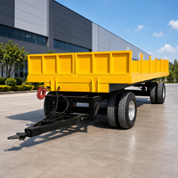 Nouvelle remorque à plateau bas en acier de Chine, capacité de charge de 1500 kg pour le transport de voitures/machines