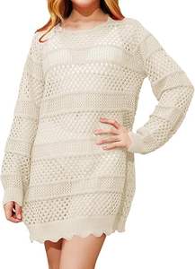 Traje <span class=keywords><strong>de</strong></span> Baño Transparente para Niñas, Manga Larga, Ropa <span class=keywords><strong>de</strong></span> <span class=keywords><strong>Playa</strong></span> para Niñas, Vestido <span class=keywords><strong>de</strong></span> <span class=keywords><strong>Playa</strong></span> <span class=keywords><strong>de</strong></span> Ganchillo, Traje <span class=keywords><strong>de</strong></span> Baño - Product Image 2