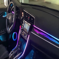 Nouveau design 12-en-1 LED Auto Atmosphere Lamp pour Honda Civic-10 RGB Phantom Car Interior Ambient Light