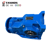 Reductor de velocidad de engranajes helicoidales serie K 0.75kw 1.1kw 1.5kw 2.2kw 3kw 4kw 5.5kw 7.5kw 11kw con motor de engranajes cónicos