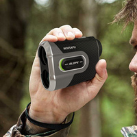 Télémètre de golf de précision Pro 600M 1000M à laser avec compensation de pente, fixation magnétique du drapeau, vibration par impulsions, rechargeable par USB, portable