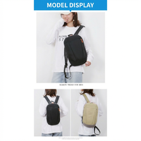 Mini sac à dos de sport 10L, sac de fitness léger et durable, sac à dos décontracté, imperméable, en Oxford, logo personnalisé OEM ODM