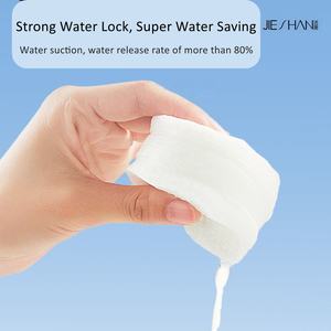Kedatangan Baru Jieshan JS2194 Kapas Sekali Pakai Penghapus Rias Wajah Bersertifikat GOTS & FSC Lembut Tipis 1 Lapis Umur Simpan 3 Tahun - Product Image 5