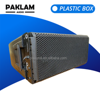 Système de sonorisation professionnel PAKLAM AUDIO HDL, enceinte active Line Array, double 10 pouces, deux voies, performance scénique, 1100W, noir