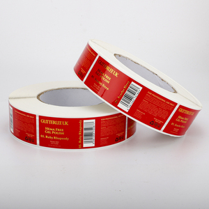 Étiquettes personnalisées en rouleau avec dorure à chaud, autocollants adhésifs en <span class=keywords><strong>vinyle</strong></span> imperméables imprimés en couleur pour l'emballage de produits de beauté pour ongles et vernis gel - Product Image 6