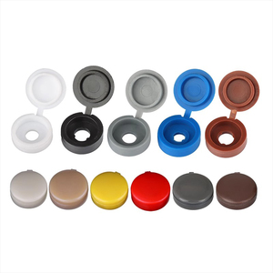 Tapones de rosca decorativos gruesos, tapones protectores autorroscantes para muebles, tornillos de junta PE para muebles para tornillos <span class=keywords><strong>M4</strong></span> M5 - Product Image 1