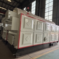 DZH6.0-1.25 Boiler Uap Industri Efisiensi Tinggi 4.5 Ton Berbahan Bakar Biomassa