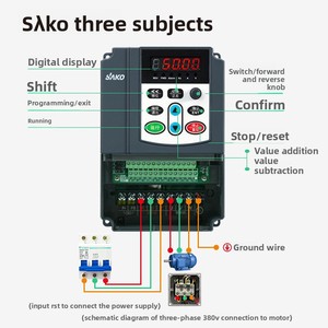三科变频器4/5.5/7.5/11/15/18 ~ 710Kw风机水泵电机三相380V变频调速器 - Product Image 4