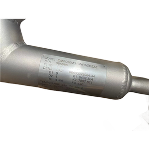 Emerson Dn 25Mm Massa Flow Meter Flens Verbinding Cmf100m328nqbaezzz + Zender 2700r12abaezzz - Product Image 1