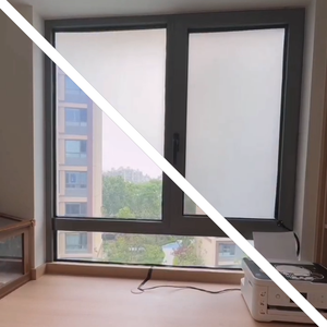 Película Inteligente PDLC Decorativa Autoadhesiva, Laminada Electrónica, Impermeable, con Baja Opacidad, Película de Tinte Electrónico - Product Image 4