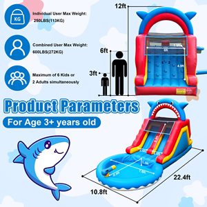 Thương mại cấp <span class=keywords><strong>Inflatable</strong></span> trượt nước nhiệm vụ nặng nề PVC dành cho người lớn trượt nước hồ bơi nước trượt nước cho kinh doanh ngoài trời cho thuê - Product Image 4