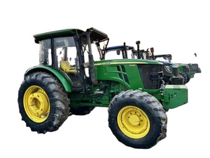 Tracteur de cabine John Deere 6B-1404, cabine panoramique à faible bruit, confort toutes saisons, opération sur le terrain pendant de longues journées - Product Image 1