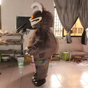 Costume da Mascotte Personalizzato per San Valentino, Personaggio dei Cartoni Animati, Gruffalo, Divertente Abito da Carnevale per Adulti - Product Image 2