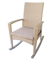Chaise en rotin simple, écologique, 76*92*102cm, pour jardin et terrasse, best-seller 2023
