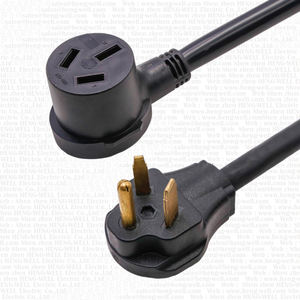 HENG-WELL 125 वोल्ट 50 एम्प्स वेल्डर एक्सटेंशन कॉर्ड नेमा 7-50 पी 7-50r sjtw sjtw sjtw sjotow 10/3 <span class=keywords><strong>8</strong></span>/2 + 10/1 गेज - Product Image 1