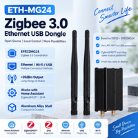 Zigbee 3.0 PoE Ethernet Gateway Desain Bar USB Koordinator Zigbee Kompatibel dengan Home Assistant Zigbee2MQTT Tuya Smart Home Hub