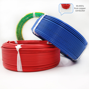מפעל ישיר מכירה סיני Bvr H07 V-K H05 V-R חשוף נחושת 1.5mm יצרן Bv חוט חשמל ביתי כבל 2.5mm - Product Image 1