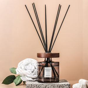 معطر جو بتصميم جديد لعام 2026 من ميسينت، سعة 500 مل/200 مل، بنمط الرخام وغطاء خشبي - Product Image 3