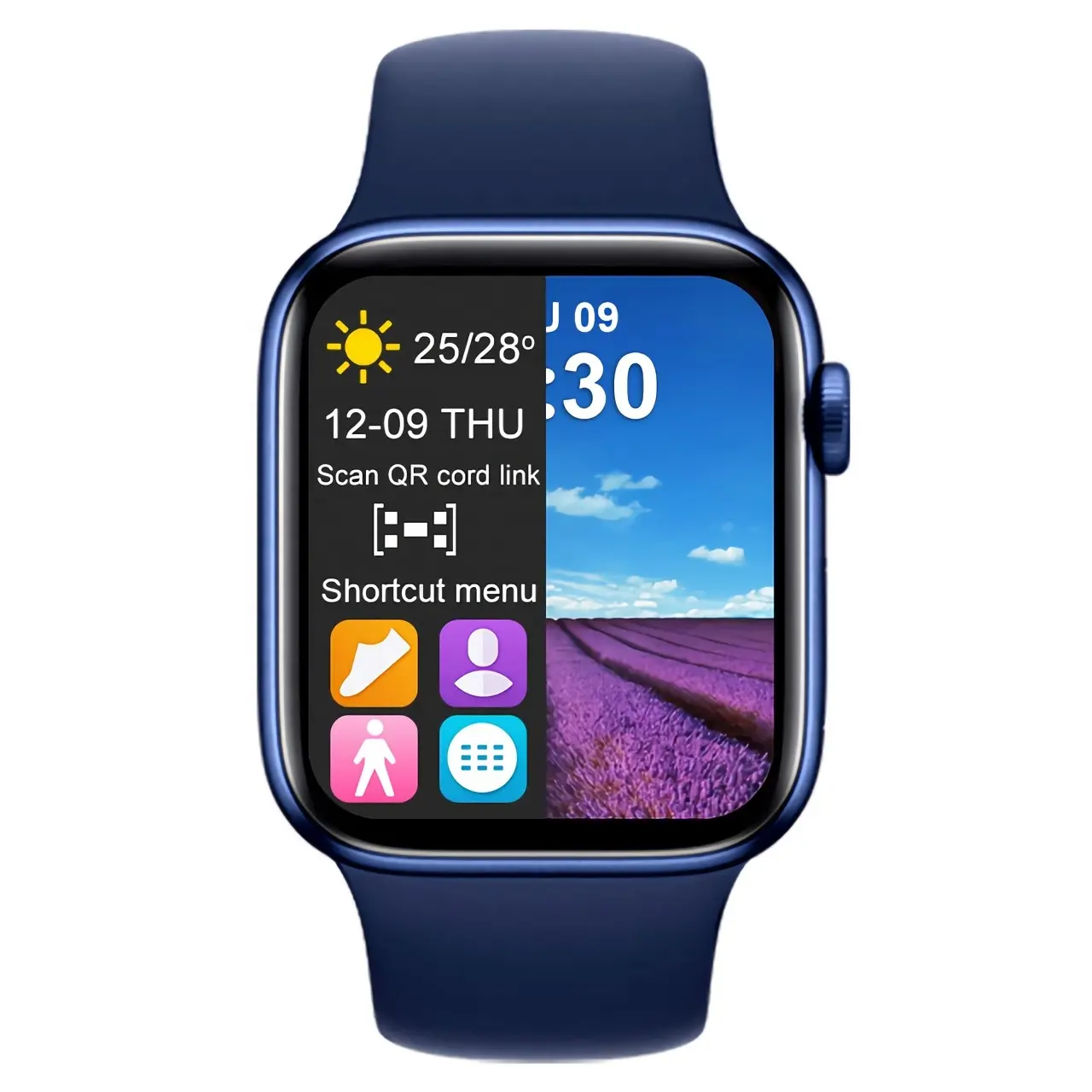 Smartwatch bt série 7 com 2022, smartwatch, monitor de saúde, frequência cardíaca, t500 pro