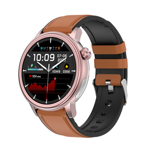 Meilleure montre intelligente ET470 Suivi de la santé Cadran à écran rond non invasif BT Calling Sport Smartwatch - Product Image 1