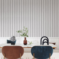 Sticker mural en tissu non tissé auto-adhésif, design européen, 3D en relief, 2 mm d'épaisseur, résistant à l'humidité, imperméable