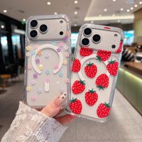 Coque anti-chute magnétique avec différents motifs pour iPhone 17 Pro – Étui moderne pour iPhone 17 et 18 Pro Max