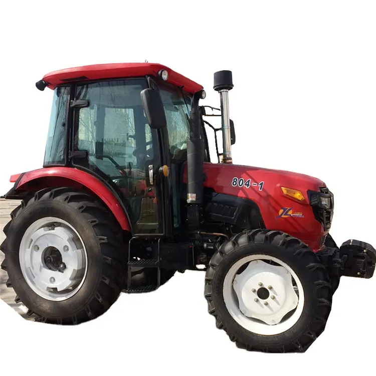 Trattore 804 wd-40 wd40 80HP 90 hp 70hp 4WD attrezzatura per macchine agricole con caricatore frontale piccolo trattore 40wd