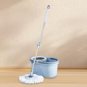 Nouveauté Poteau télescopique en acier inoxydable rotatif à 360 degrés Design <span class=keywords><strong>suspendu</strong></span> Meilleur ensemble de vadrouille de nettoyage - Product Image 3