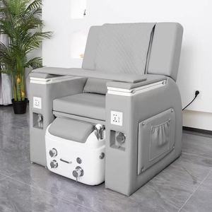 <b>Nail</b> Salon Sofa Foot Massage Chair Electric Massage Beauty Eyelash <b>Extension</b> Foot Bath Reclining Chair - Product Image 6