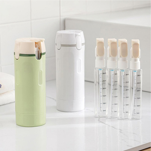 ขวดบรรจุภัณฑ์เครื่องสำอางแบบพกพา 4 in 1 สำหรับเดินทาง ขวดรีฟิลสำหรับใส่เครื่องสำอาง แชมพู ครีมอาบน้ำ - Product Image 1